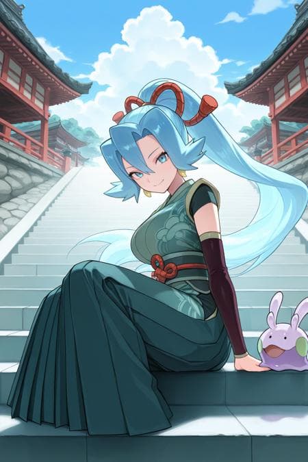 Clair/イブキ (Pokemon HeartGold and SoulSilver) SDXL LoRA [Illustrious]