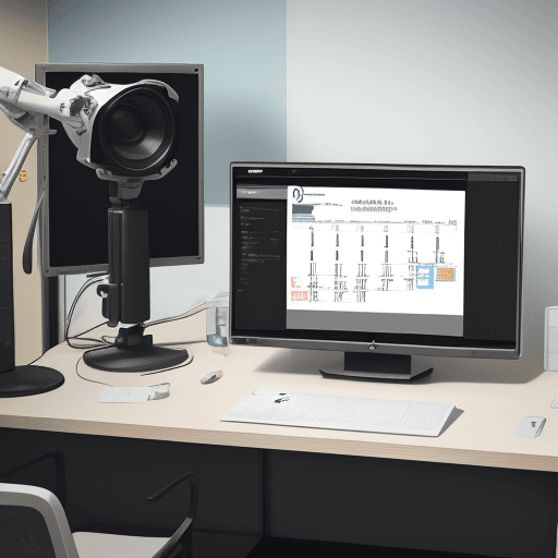 AI generated: layout website clinic user interface administrator interface registration at the clinic notification...