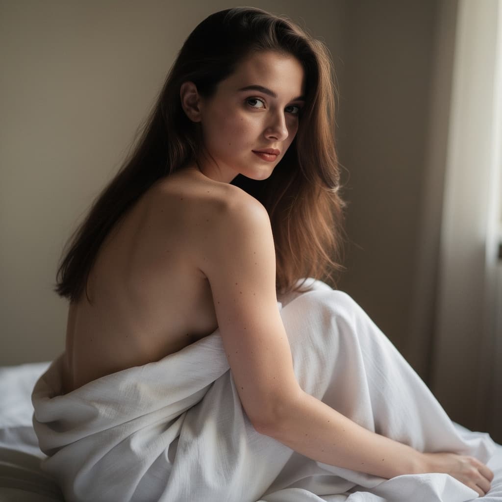 AI generated: A naked girl 