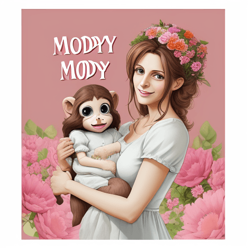 AI generated: MOTHER DAY POSTER DESINGE