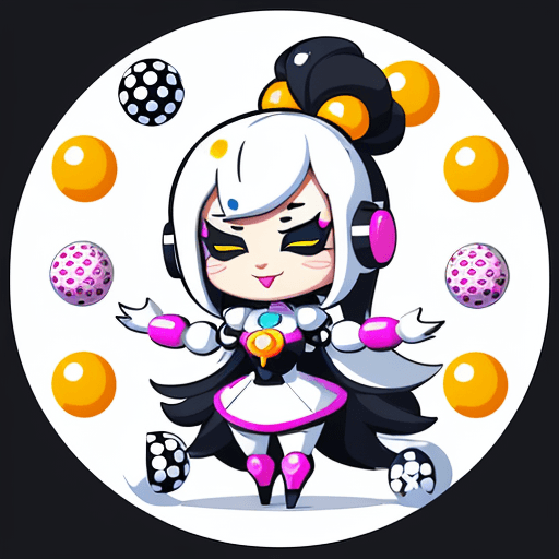 AI generated: ((style cartoon, cute Super Deformed Character, white border, high quality, colorful, Detailed illus...