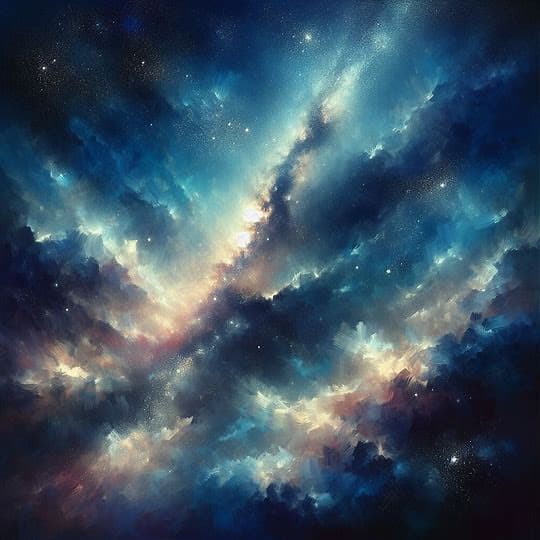 AI generated: stargaze night sky abstract