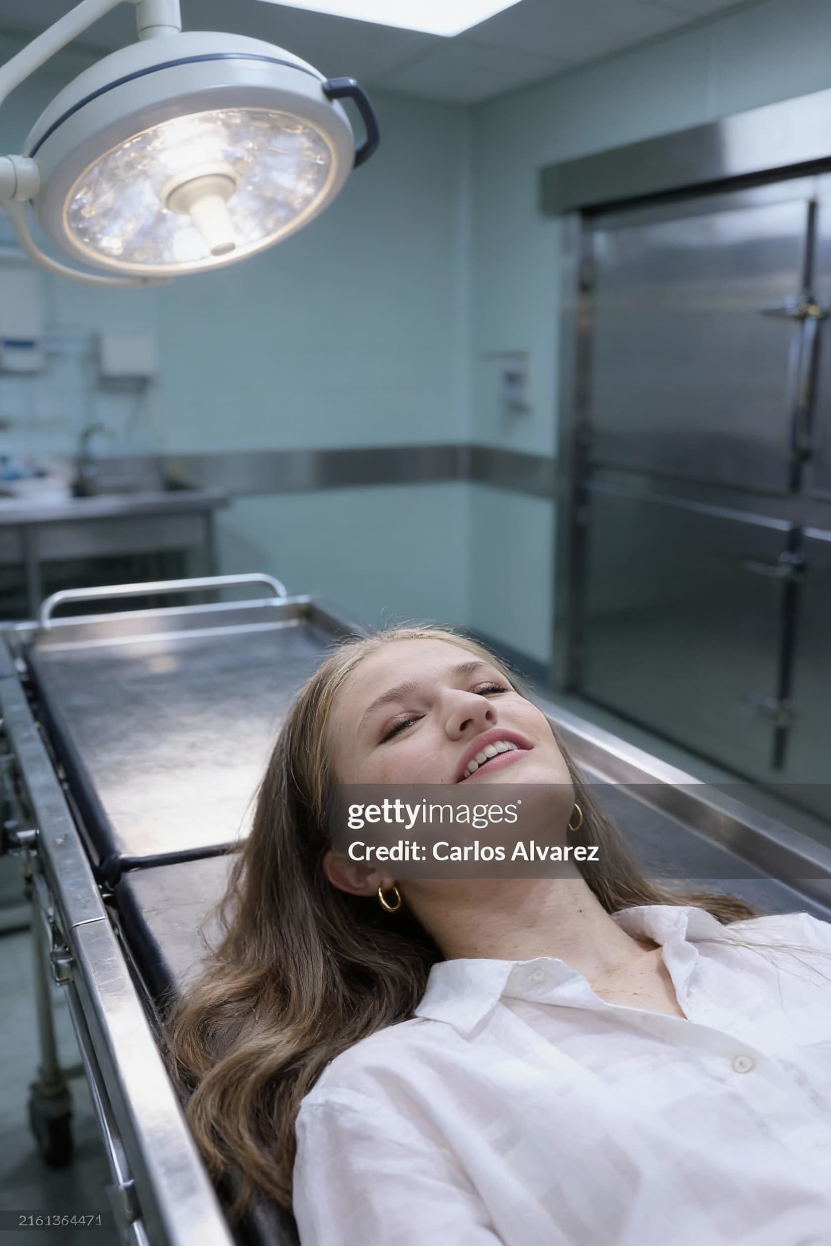 AI generated: dead girl in morgue