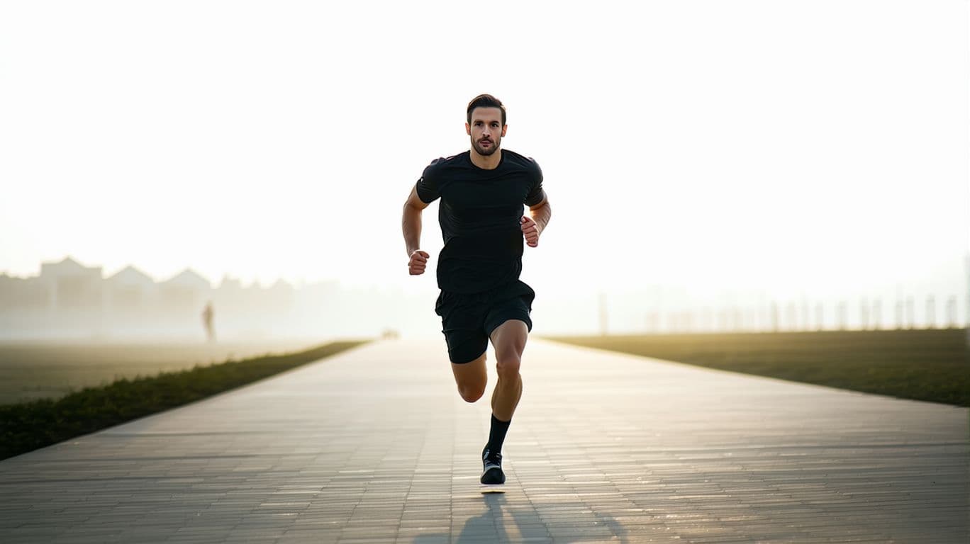 AI generated: man running
