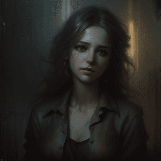 AI generated:  realistic Oil painting in the style of casey baugh, cinematic, lights, softly luminous, daniel f. g...