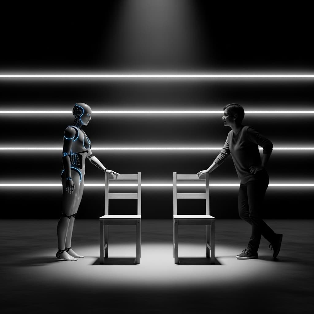 AI generated: A highly detailed, photorealistic black and white image, replicating the exact composition, dramatic...