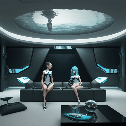 AI generated: High resolution photography interior design, dreamy sunken living room conversatio"Create a scene fe...