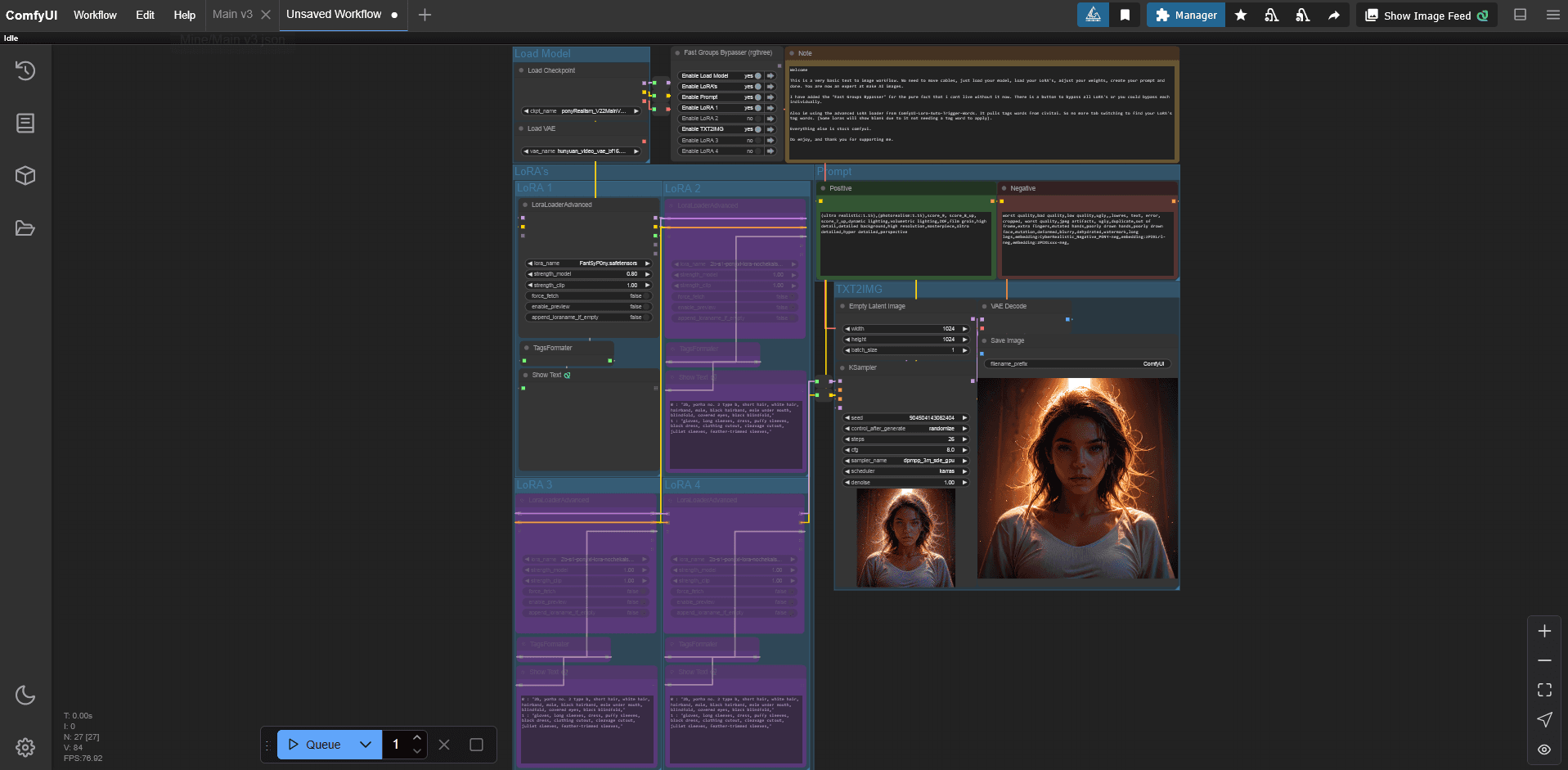 GarouAI's Basic TXT2IMG with Upscale - Image 3
