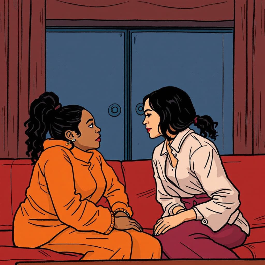 AI generated: Kamela Harris and AOC in intimate situation 