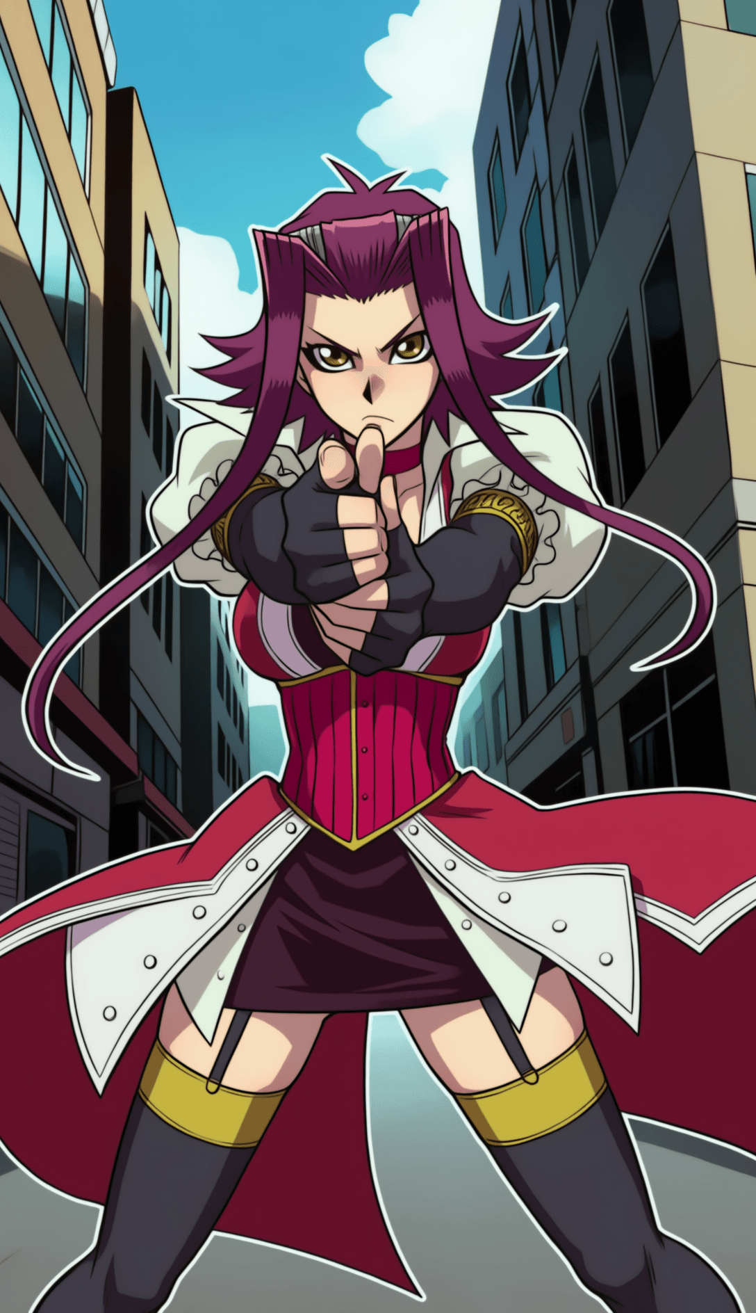 Aki Izayoi [Yu-Gi-Oh 5D'S][PONY/IL/ANIMA] - Image 2