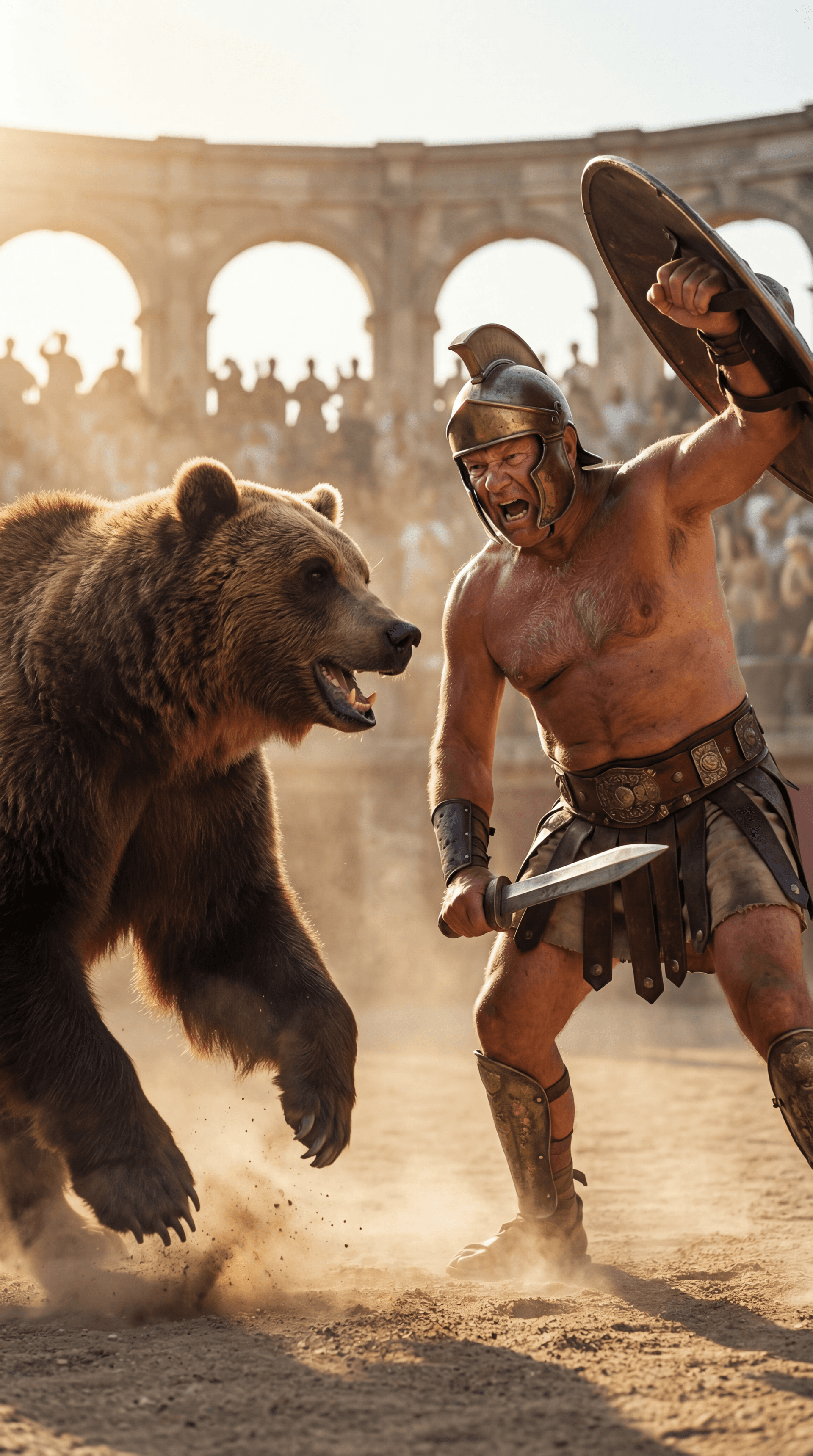 AI generated: ULTRA-REALISTIC CINEMATIC ACTION PHOTOGRAPH (vertical poster 9:16).
Looks like a real professional f...