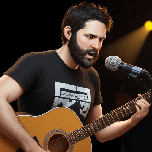 AI generated: Create a pixar-style image of a 33-year-old man, short straight black hair, short beard, light brown...