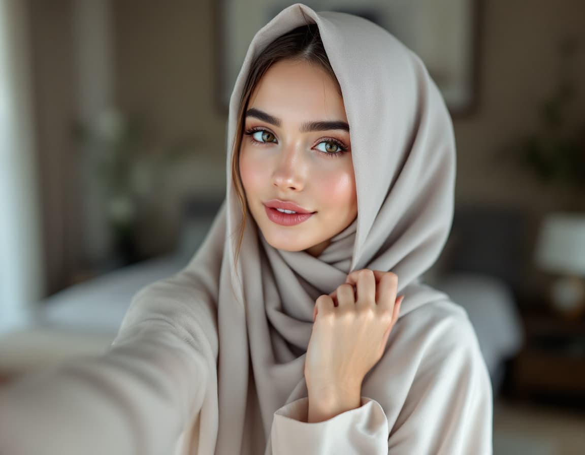 AI generated: Photograph, 20-year-old attractive young Muslim young women, from luxury istanbul, muslimic open and...
