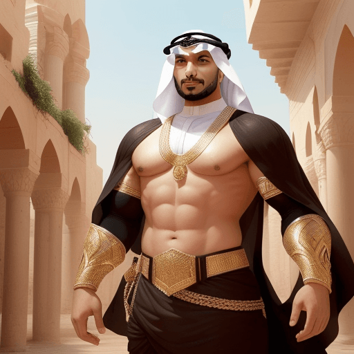 AI generated: a big araber

