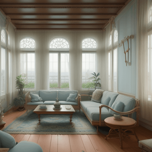 AI generated: leonardo di caprio, jack dawson 
High resolution photography interior design, dreamy sunken living r...