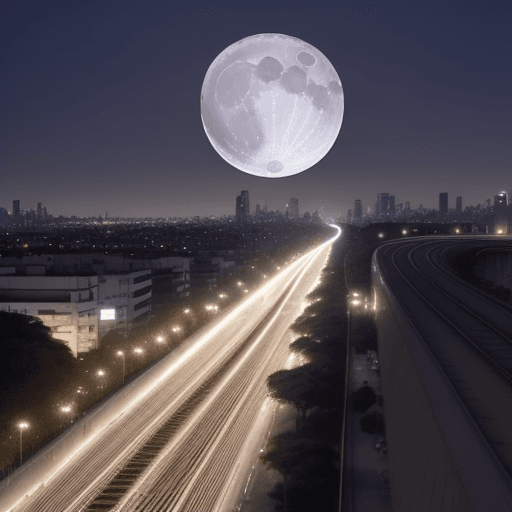 AI generated: Video De Luna Bella Metro Ciudad De México, video luna bella metro 2024 x