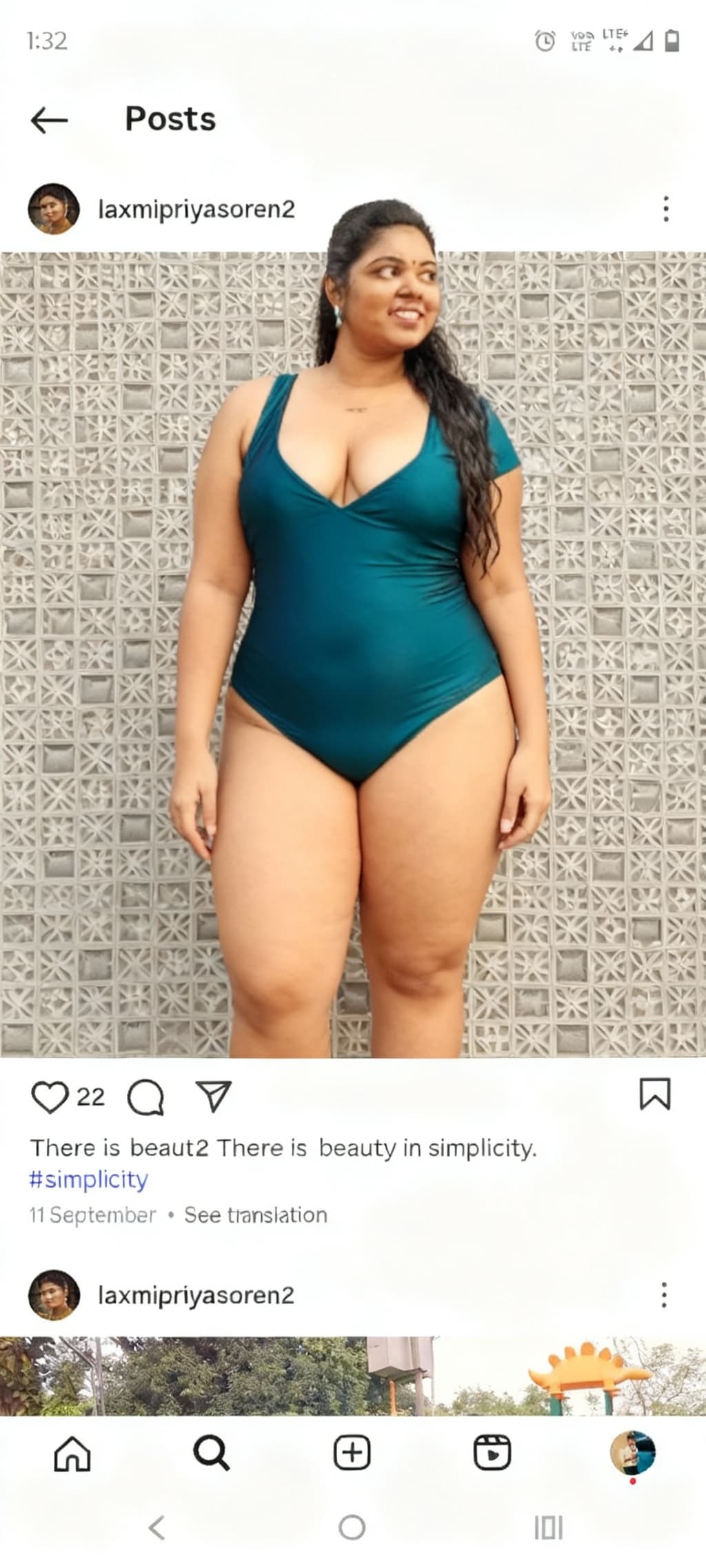 AI generated: looking with tight swimming dress, tshirt, looking big chest,big hips