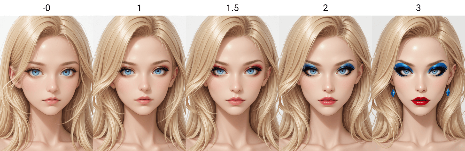 Makeup Slider - Pony / Illustrious - Image 1