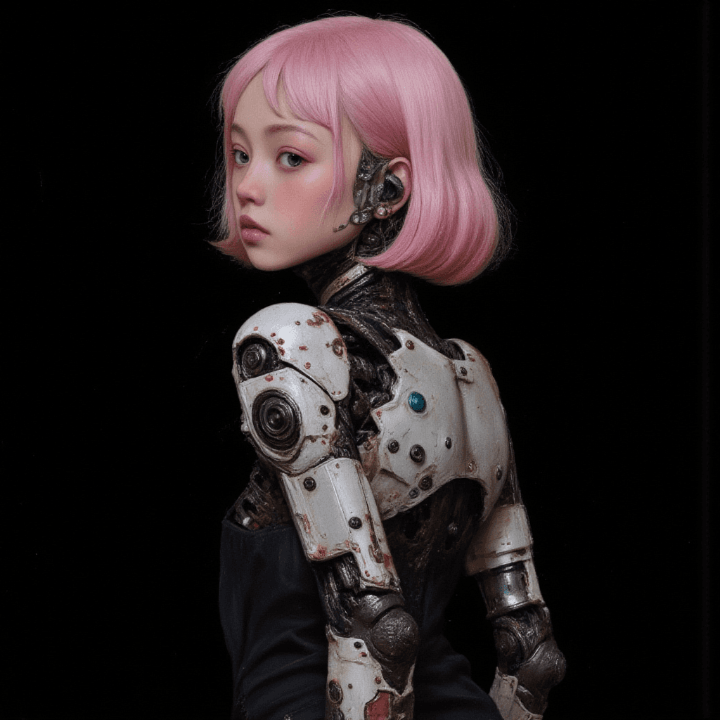 AI generated: A whimsical soft digital painting, masterpiece, high quality, Oil Painting, Hyper-realistic,  a cute...
