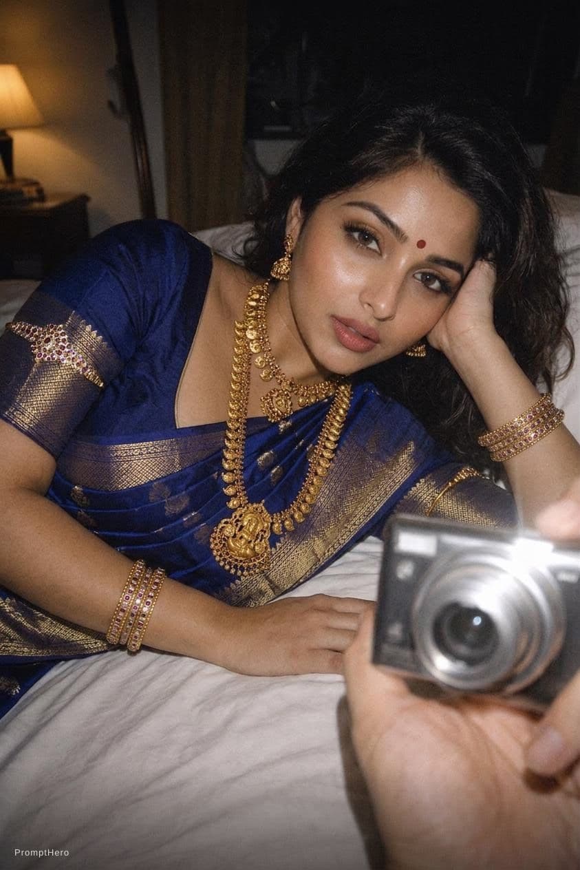 Hero prompt: Saree look