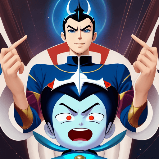 AI generated: Chairman Lyon, from Astro Boy