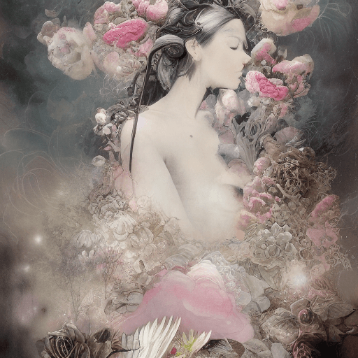 AI generated: Masterpiece, rhinoceros, adrian ghenie, takato yamamoto, dream, ornate, whimsical fantasy elegant ro...