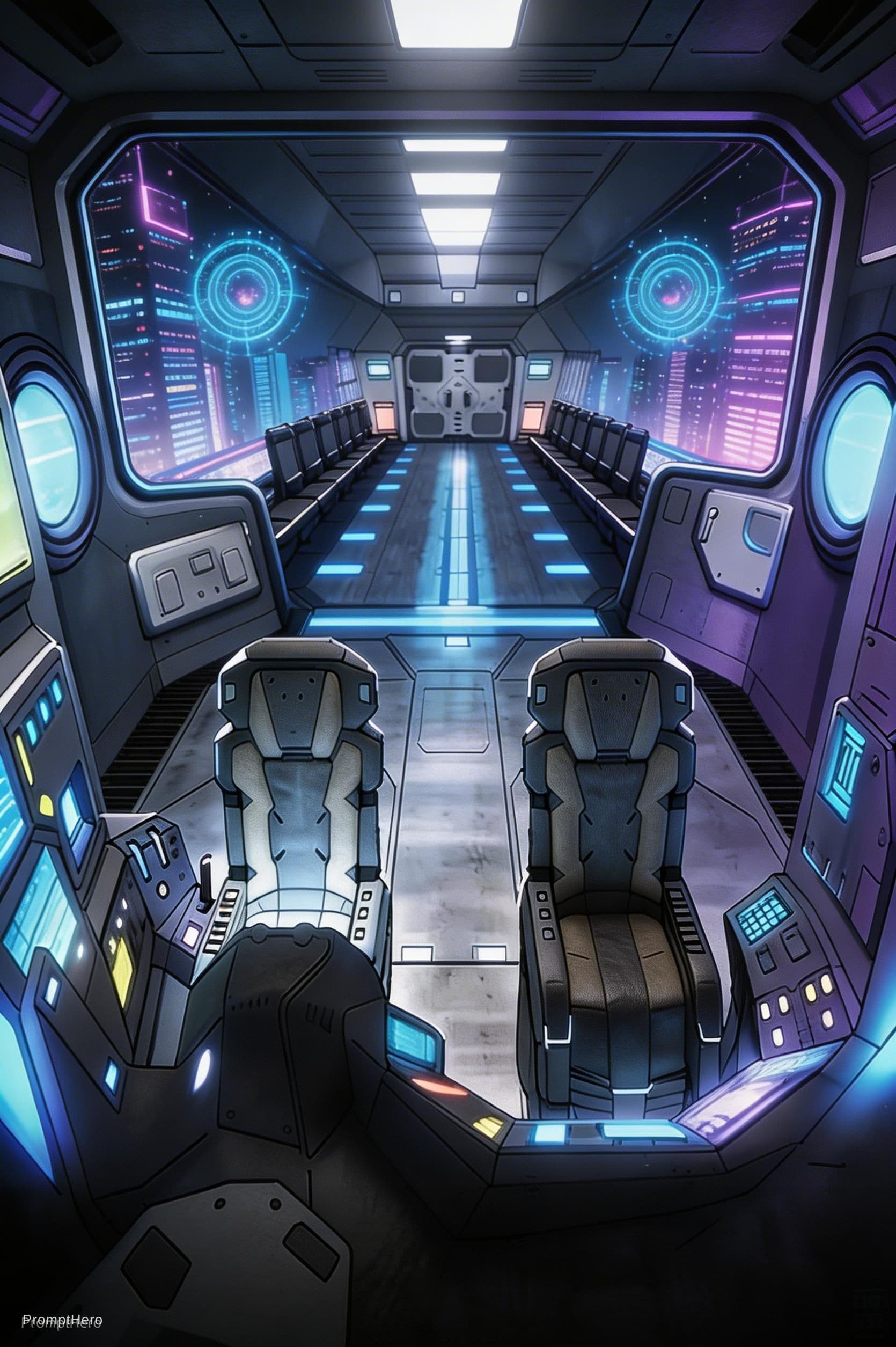 AI generated: Sci-Fi scene. Looking at reference image one, give realism to this image. Unreal Engine 5 Ultra-real...