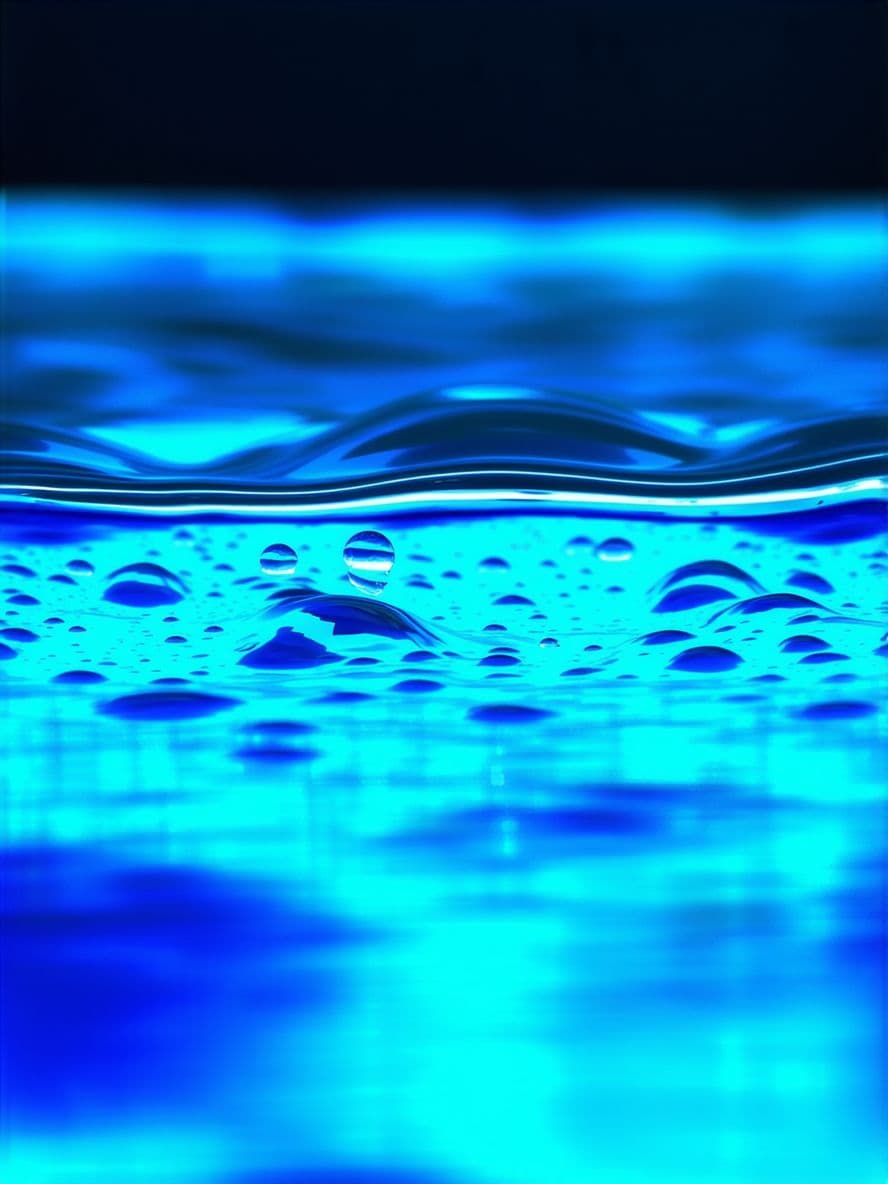 AI generated: fluchtpunkt perspective, lights, neon, pattern, liquid, background, fluid, flow, abstract, drop in c...