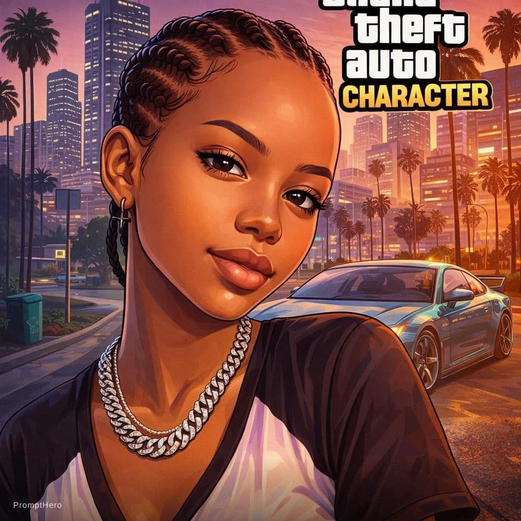 AI generated: GTA CHARACTER 