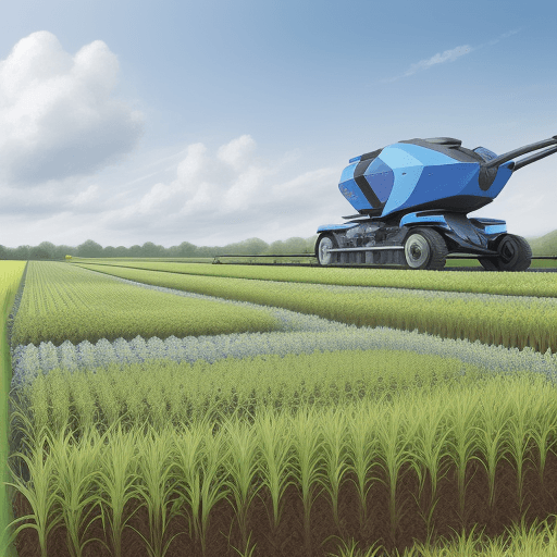 AI generated: Hyper realistic dron agriculture