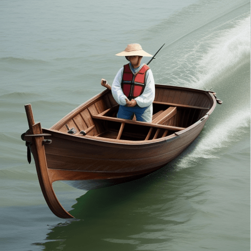 AI generated: Photo of something searching images in a boat