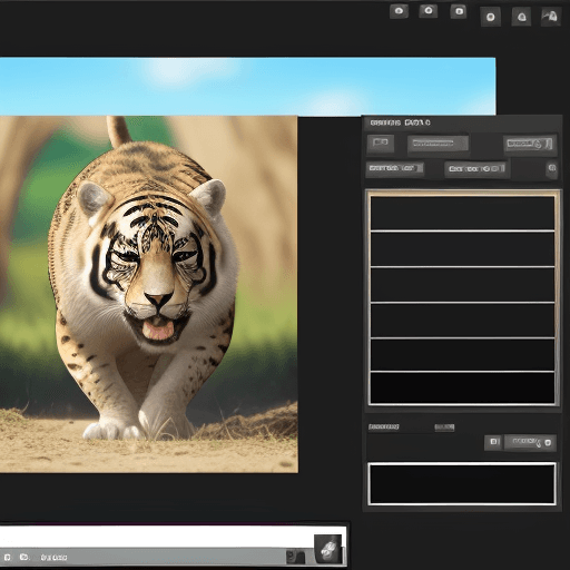 AI generated: create widescreen photo for my animal channel