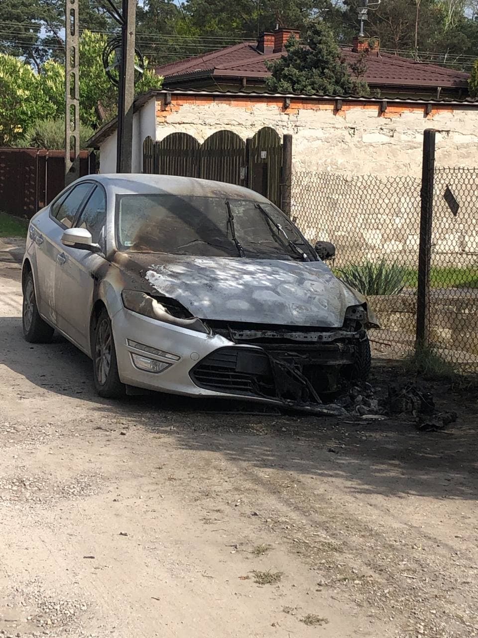 AI generated: Add more aesthetics and a little fire on the car