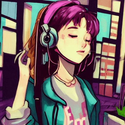 AI generated: lofi girl