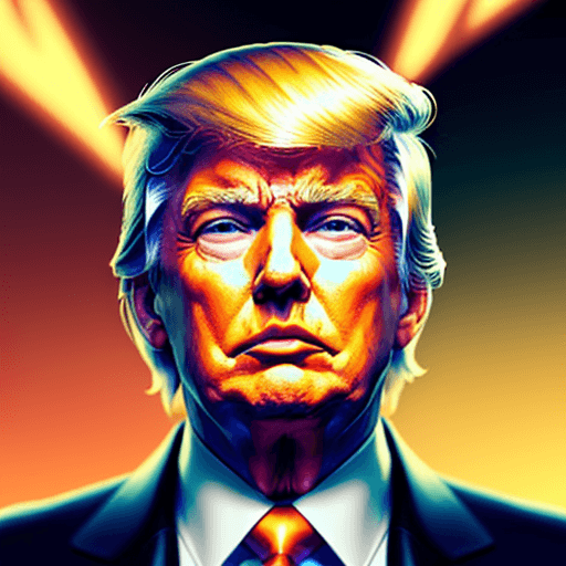 AI generated: 2025, donald trump is on the face of the new U.S. dollar backed by gold. Mood is epic, cinematic tec...