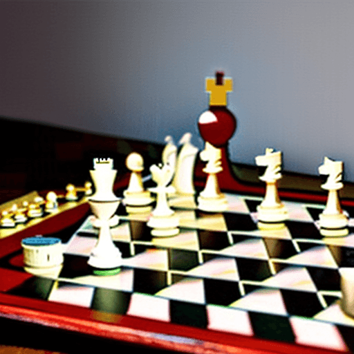 AI generated: kavinsky themed chess set, snoop dog vs Elon Musk 
