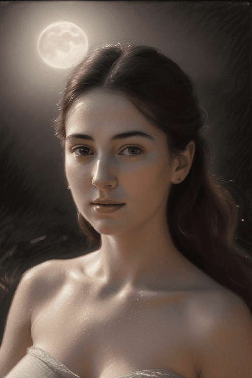 AI generated: high quality, 8K Ultra HD, hyper-realistic portrait of a captivating woman, The woman is portrayed i...
