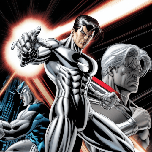 AI generated: Marvel comics Silver Streak
