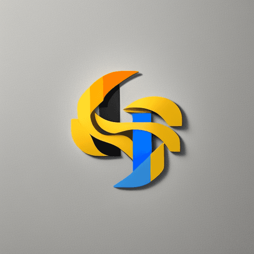 AI generated: a logo “NH”Outline of house style, shape and shadow ad hoc colors, 3D desing logo, high resolution, ...