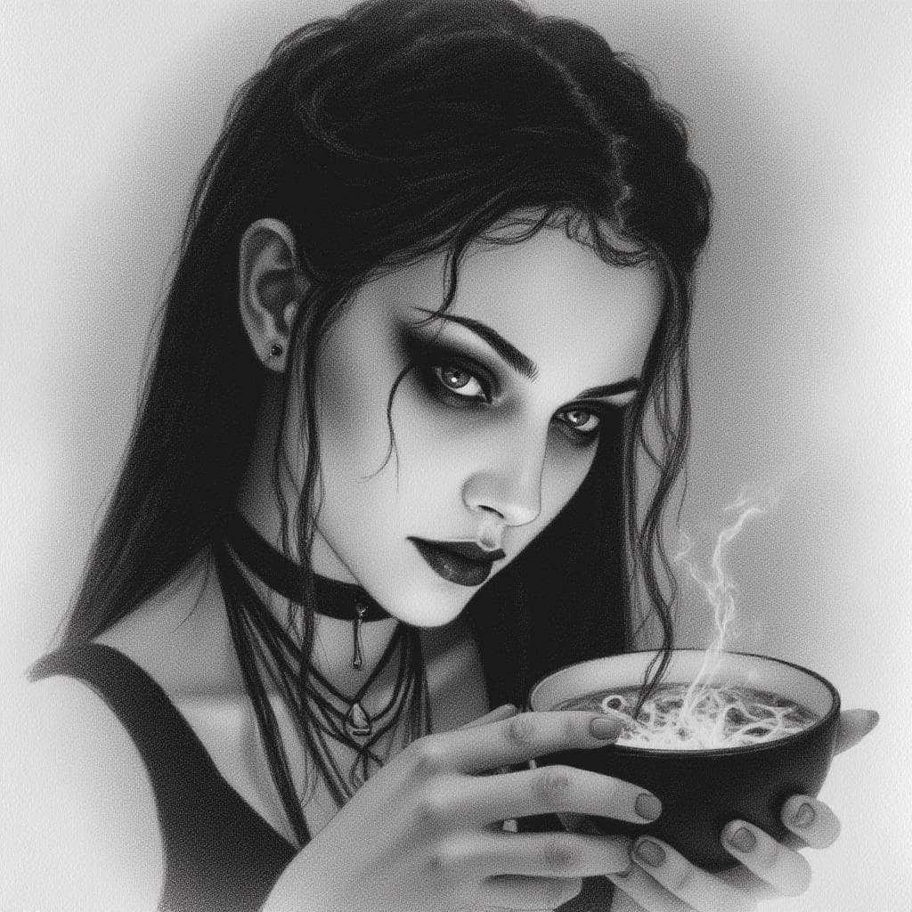 Charcoal Gothic Fantasy - Image 4