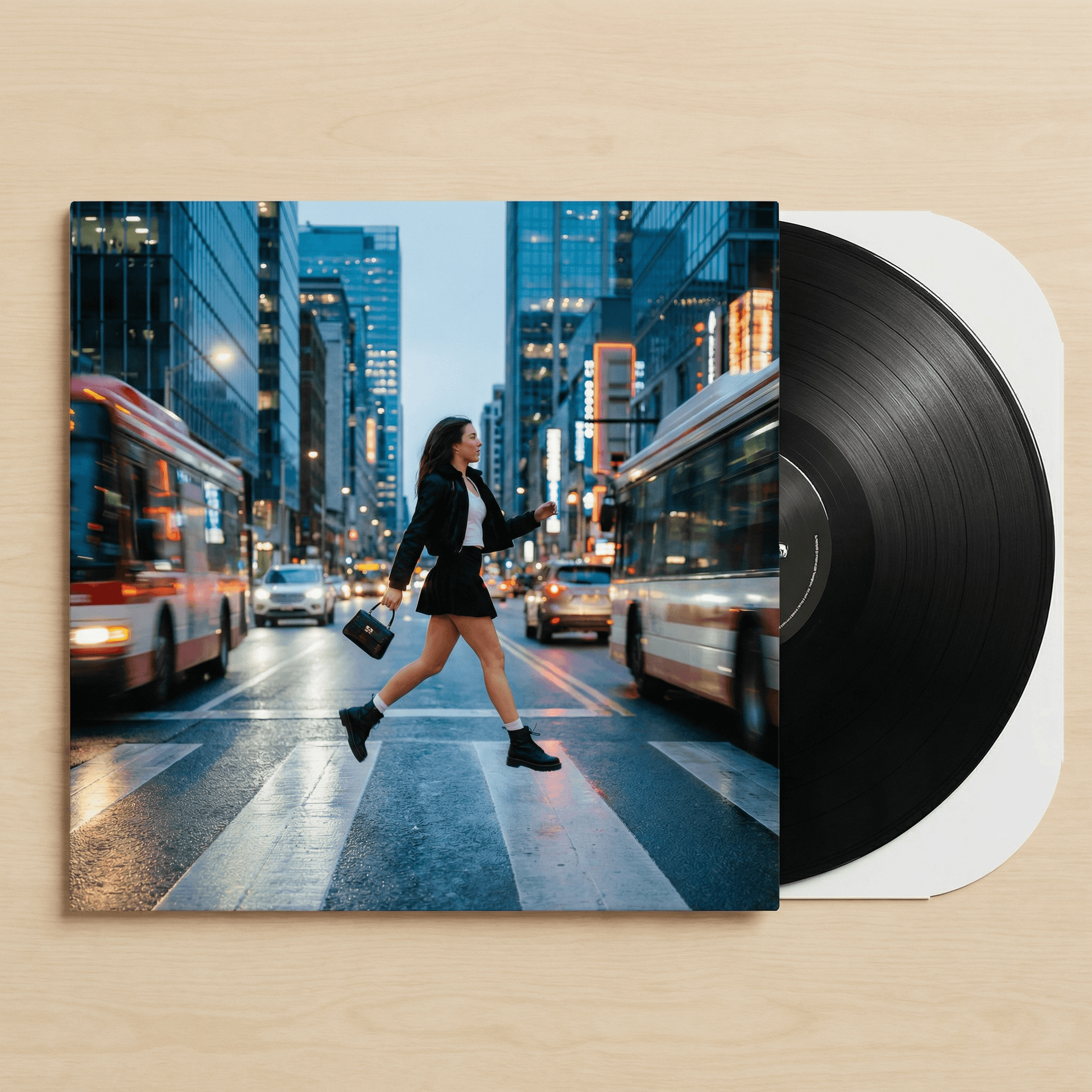 AI generated: the album is called "the girl"