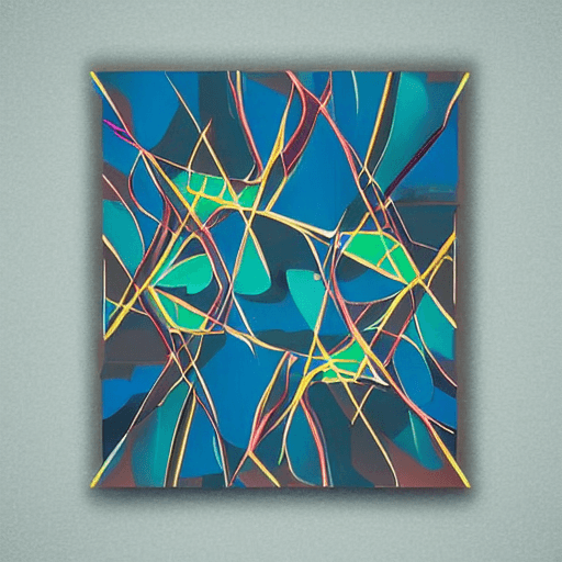 AI generated: Abstract Geometric Art
