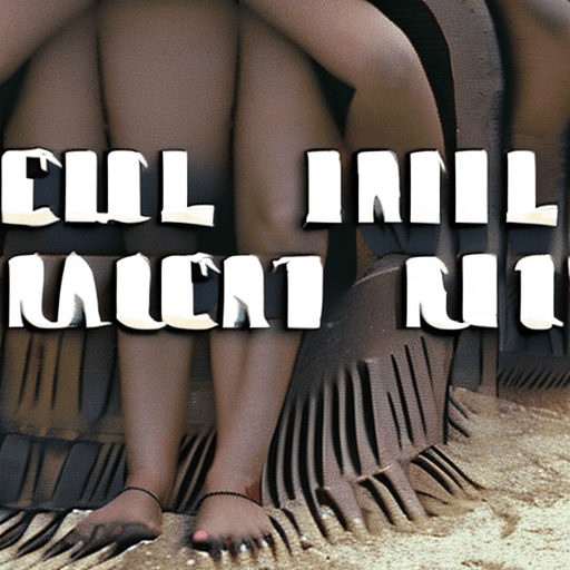 AI generated: nude girl on beach