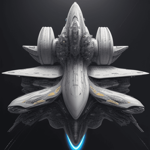 AI generated: spaceship, hyper real, hyper intricate, hyper detailed, hyper fast, hyper perfect, hyper futuristic,...