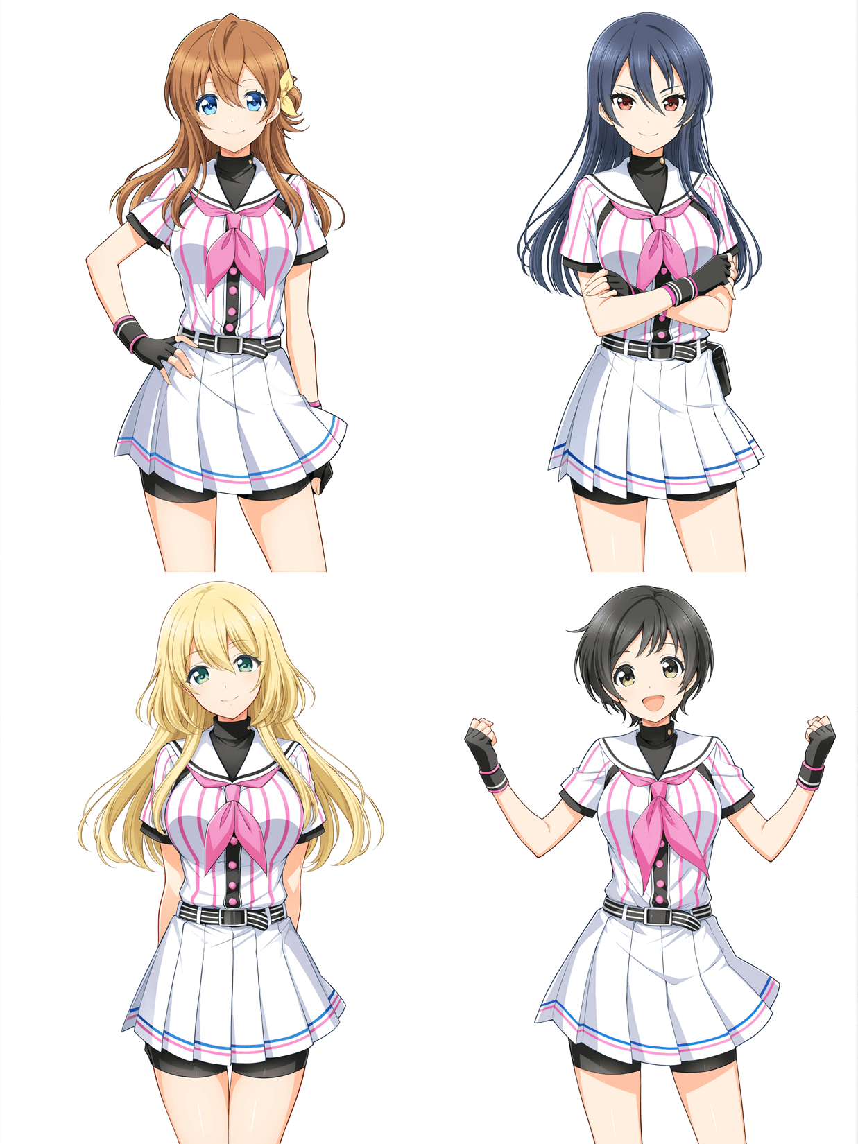 Hachigatsu no Cinderella Nine Style & 48 Characters