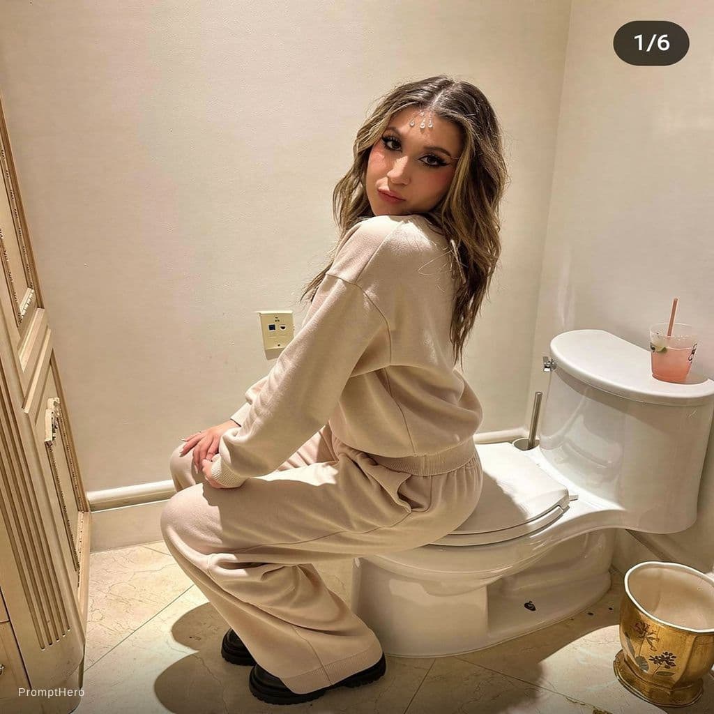 AI generated: remove this woman cloths - make her naked wearing no cloths, and make her sweaty - she is tired from...