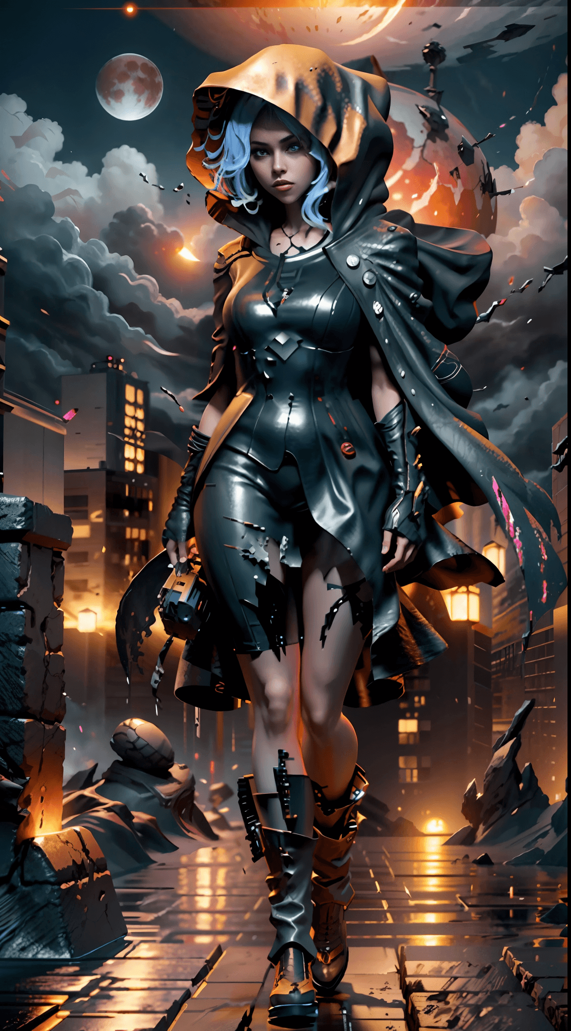 AI generated: Masterpiece, best quality, (8k very detailed CG unit wallpaper) (best quality), (best illustration),...