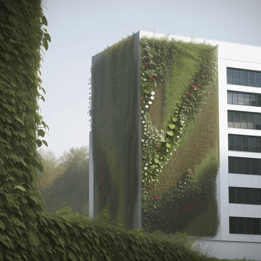 AI generated: living walls
