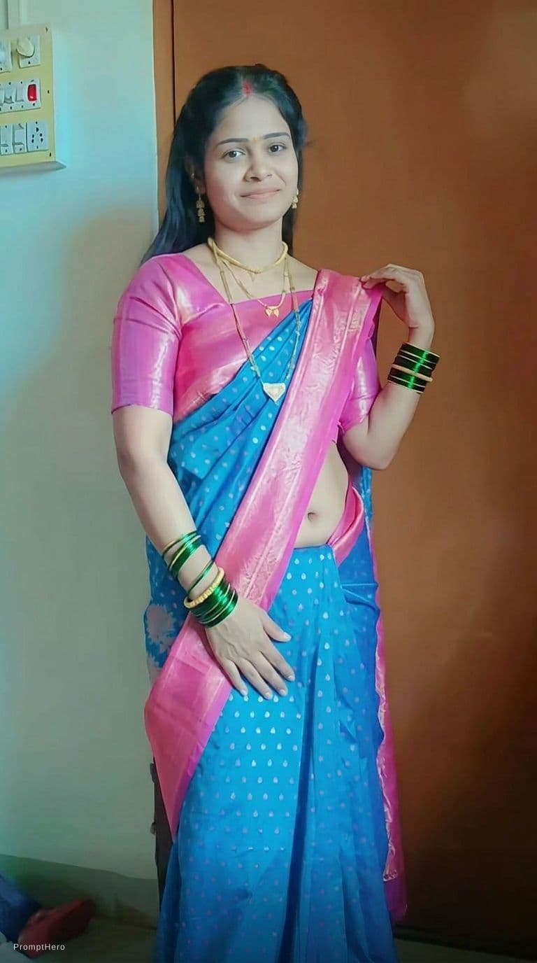 AI generated: Showing navel