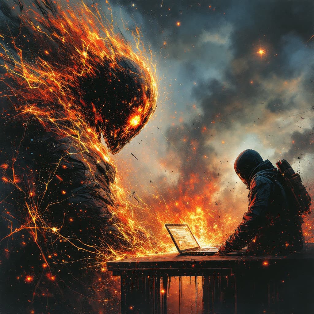 AI generated: cybersecurity attacks